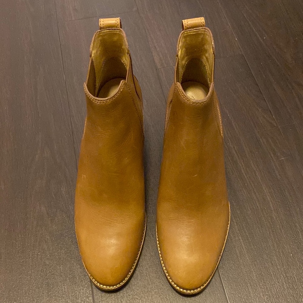 Madewell Booties Cognac/Tan